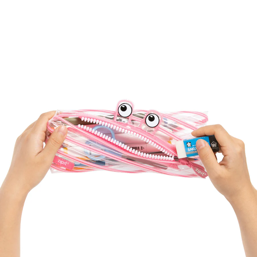 Clear Monster Pouch - ZIPIT