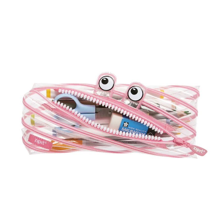 Clear Monster Pouch - ZIPIT