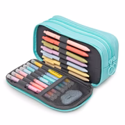 Half & Half Pencil Case Pencil/Storage Box ZIPIT 