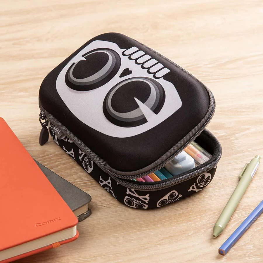 Skull Storage Box Pencil/Storage Box ZIPIT 