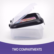2 Compartment Recycled Box - ZIPIT