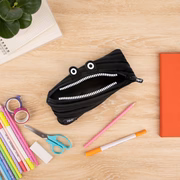 Monster Pencil Case 12-Pack (Black/Pink) Pencil Case ZIPIT