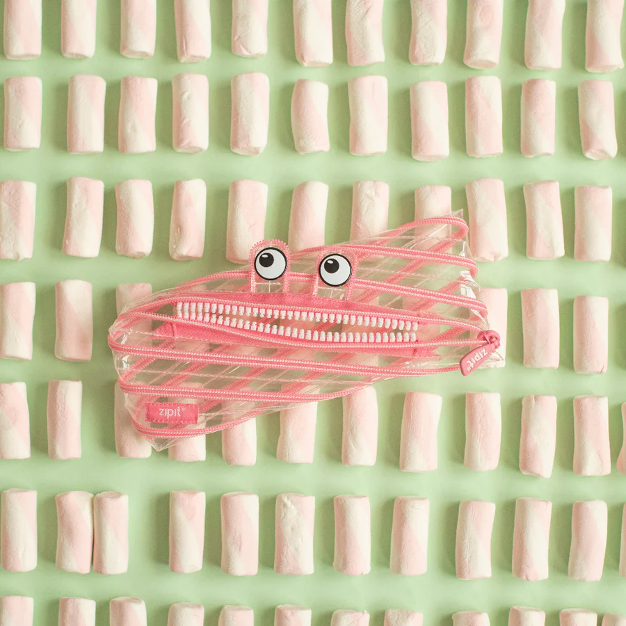 Clear Monster Pouch - ZIPIT
