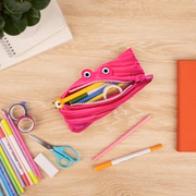 Monster Pencil Case 12-Pack (Black/Pink) Pencil Case ZIPIT