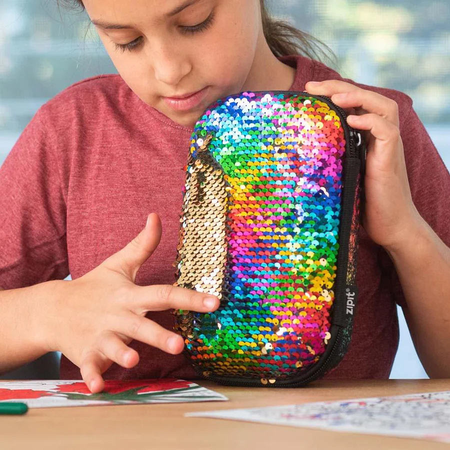 Sequin Pencil Box - ZIPIT