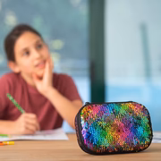 Sequin Pencil Box - ZIPIT
