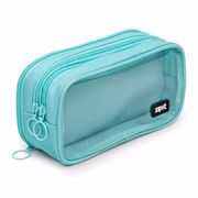 Half & Half Pencil Case Pencil/Storage Box ZIPIT 