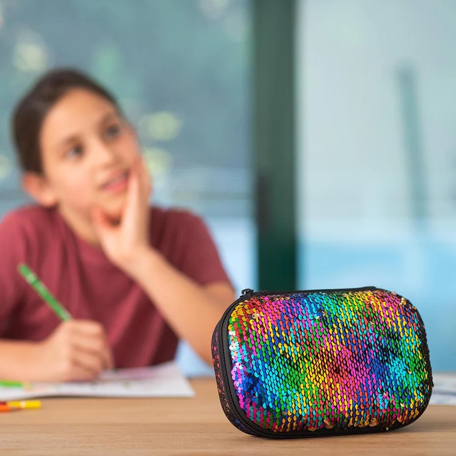 Sequin Pencil Box - ZIPIT
