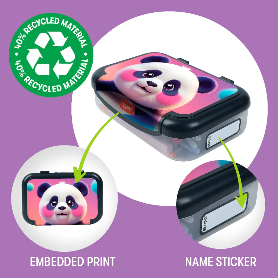 Recycled Plastic Pencil Box